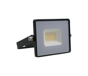 LED-valonheitin LED/20W/230V 6500K IP65 musta