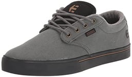 Etnies Men's Jameson 2 ECO Skate Shoe, Grey/Gold/Black, 4.5 UK