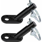 2 pcs Attelage de Remorque de Vélo, Attelage de Remorque de Vélo en Adaptateur, Coupleur de Remorque de Vélo de Attelage, pour Enfant Remorque Vélo