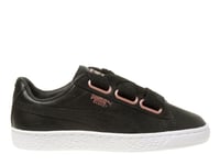 Basket heart leather wmns puma naiset black 36781702