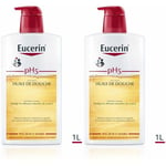 Eucerin® pH5 huile de douche peaux sensibles Huile 2x1000 ml