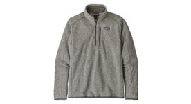 Pull patagonia better sweater 1 4 zip gris