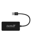 Carlinkit CCPA wireless adapter Apple Carplay/Android Auto (black)