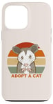 iPhone 13 Pro Max ADOPT A CAT Funny Possum Opossum Street Cats Cute Kitty Meme Case