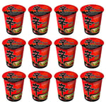 Shin Ramyun 68g Cup Instant Noodles - Pack of 12 - By Nongshim