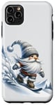 Coque pour iPhone 11 Pro Max Funny Winter Sports Accessories With Snowboarding Dad Gnome