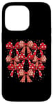 Coque pour iPhone 14 Pro Max Valentines Day Coquette Bow Cute Heart Ribbon Love Retro