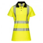 Portwest Womens/Ladies Pro Hi-Vis Comfort Polo Shirt - XXL