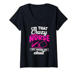 Womens Flight Nurse V-Neck T-Shirt