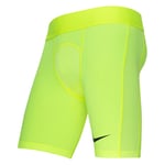 Nike Pro Compression Tights Dri-fit Strike - Neon/svart, størrelse Small