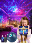 PIKOY Galaxy Projector,105 Light Modes Star Projector Night Light Projector,15 White Noises+Bluetooth Speaker Star Lights Projector Light Projector for Bedroom【The Awesome Gifts for Kids & Family】