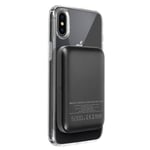 Coque Apple iPhone X et XS et Powerbank 5000 mAh  Swissten Transparent