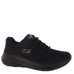 Skechers Arch Fit Big Appeal, Basket Femme, Noir, 23 EU