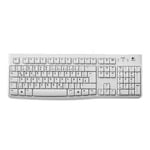 Logitech K120 for Business - Clavier - USB - Allemand - blanc