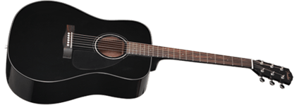Kitara Fender CD-60 DREAD V3 DS teräskielinen, musta