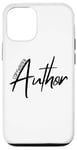 Coque pour iPhone 12/12 Pro Journée nationale des auteurs Copie Writer Writes Authors Correcteurs