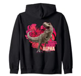 Jurassic World T-Rex Valentine’s Day Alpha Zip Hoodie