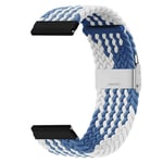 Flettet elastisk armbånd Garmin VivoActive 4 - bluewhite