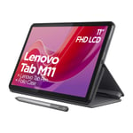 Lenovo Tab M11 (inkl. Folio Case og Tab Pen) 11" LTE 128/8 GB tablet, grå