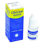 10ml Otrivine Antistin Eye Drops Hayfever Red Itchy Eyes Allergy Thea