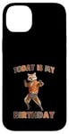 Coque pour iPhone 14 Plus Chemise « Today Is My Birthday Fox »