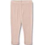 Wheat Agi leggings i ull til baby, pale lilac