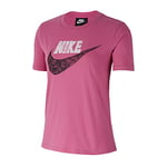 Nike W NSW ICN CLSH SS Top GFX Cosmic Fuchsia S