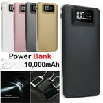 10000mah Power Bank External Charger Battery For Iphone Samsung Huawei Lot