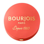 Bourjois Little Round Pot Blush, 18 Rouge Ravissant, tient toute la journée, aspect naturel, effet rosé, pigments longue tenue, formule facile à estomper, texture légère, 2,5 g