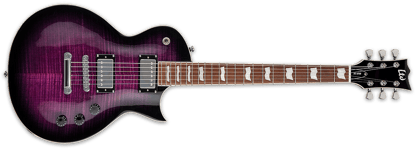 Ltd EC-256FM STPSB SEE THRU PURPLE SUNBURST