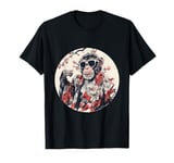 Japanese Cherry Blossom Aesthetic Monkey T-Shirt