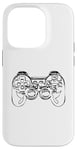 Coque pour iPhone 14 Pro Contrôleur de jeu pour garçons Sketch Game Console Jeux