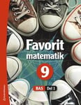 Bas Favorit matematik 9 Elevpaket - Tryckt bok + Digital elevlicens 12 mån