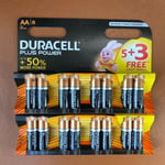 16 x Duracell AA Plus Power Alkaline Batteries LR6, MN1500 Long Expiry UK