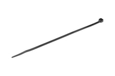 StarTech.com 8"(20cm) Cable Ties, 2-1/8"(55mm) Dia, 50lb(22kg) Tensile Strength, Nylon Self Locking Zip Ties, UL Listed, 1000 Pack, Black (CBMZT8BK) - kabelbånd - TAA-kompatibel