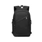 Kono Sac à Dos Ordinateur Portable, Sac a Dos Homme Sac à Dos de Voyage Sac a Dos Imperméable Antivol 15.6 Pouces avec USB Charging Port Sac a Dos PC Portable pour Voyage Collège Loisir d'affaires