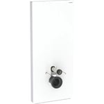 Geberit Monolith Plus Modul, 114 cm Til vegghengt toalett, Hvitt glass - 131.231.SI.7