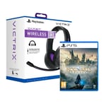 Pdp Ps5 Victrix Gambit Wireless Headset + Ps5 Hogwarts Legacy