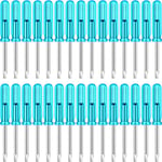100 pièces 2.0 Mm Mini Tournevis avec PoignéE Bleue pour Montres Portable hdd CaméRa Ordinateur Portable Outil de RéParation (Fente)