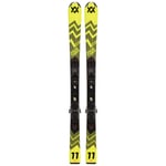 Volkl Racetiger Yellow+4.5 Vmotion Alpint Skidpaket För Juniorer