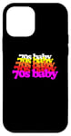 iPhone 12 mini 70s baby PINK VERSION born in seventies DAD MOM Generation X Case