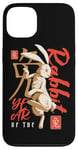 Coque pour iPhone 13 Année du lapin Zodiaque chinois Anime Art traditionnel