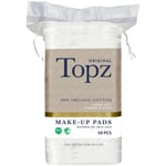 Topz Premium square make-up pads Bomullspads 50 st