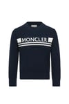 Kids Woven Logo Sweater Navy Blue > KIDS