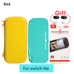 Rangement Pour Nintendo Switch Lite,Mini,Étui De Protection,4 Couleurs Ou 4 Ensembles - Type Yellow-Blue Case