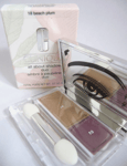 CLINIQUE All About Shadow Duo 18 BEACH PLUM Eyeshadow BNIB Full Size