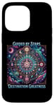 iPhone 14 Pro Max Motivational Astrology Design - Guided by Stars Case