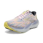 Brooks Women's Glycerin 21 Sneaker, Thistledown Ebony Corsage, 8.5 UK