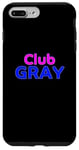 Coque pour iPhone 7 Plus/8 Plus Club Gray Family Reunion Squad Prénom