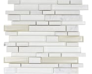 Mosaik glas Sonja 11 30x29,2 cm kristall/sten/keramik